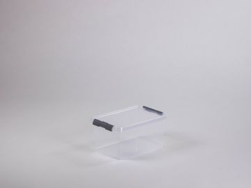 Boîte de rangement transparent avec couvercle 6L 307x200x143 mm