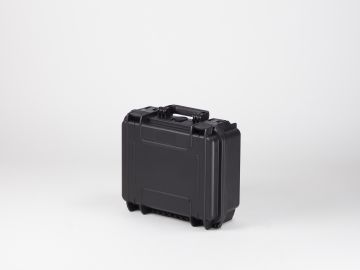 Valise plastique étanche avec mousse, 336x300x148 mm, noir