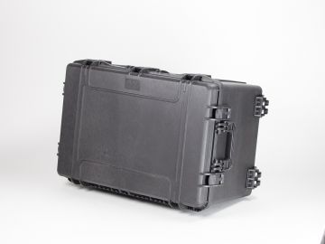 Malle étanche antichoc militaire avec mousse 144L 816x540xh426 mm NOIR