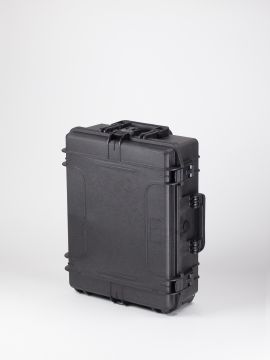 Valise trolley étanche antichoc militaire mousse 41L 604x473xh225 mm NOIR