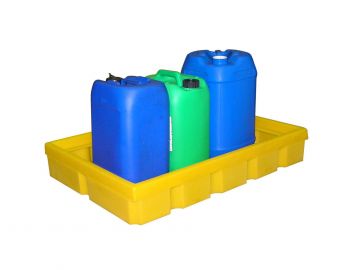 Bac de rétention plastique pour étagère 100 litres sans caillebotis