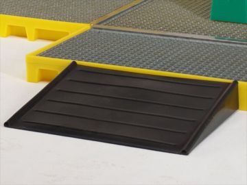 Rampe d'acces pour plateforme de rétention H 115 mm