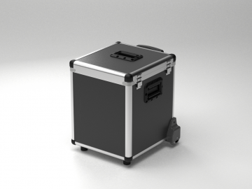 Smart Case avec roues et poignée rétractable, de dimensions 400x400x450 mm, 72 L