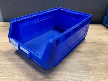 D'OCASSION Bac à bec plastique 30L, bleu