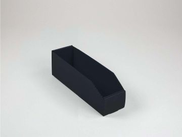 Bac à bec polypropylène alvéolaire 280x90x105 mm NOIR 25 pièces