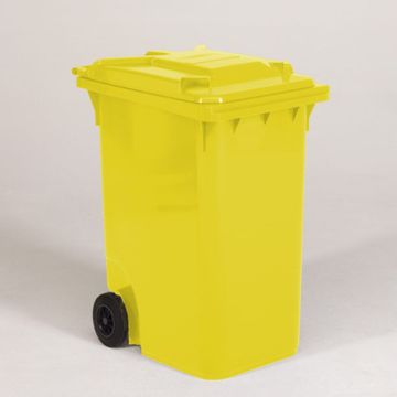 Conteneur poubelle 360 litres JAUNE
