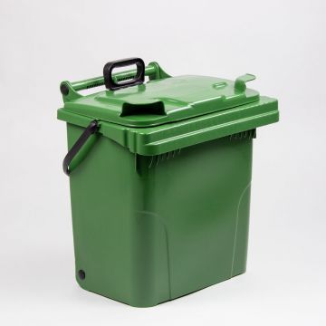 Petit conteneur poubelle 42 litres pour verre ou bio-déchets 42L VERT
