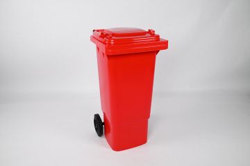 Conteneur poubelle 80 litres ROUGE