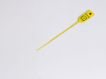 Scellé de sécurité plastique numéroté 200 mm 1000 pièces JAUNE 12 kg
