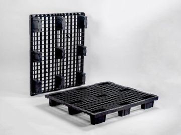Palette Europe plastique 1200x1000 emboitable 2000/1000/- kg