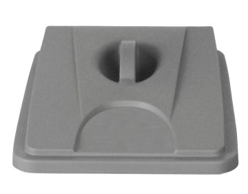 Couvercle 455x330x65 mm gris