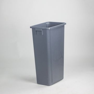 Poubelle tri sélectif collective entreprise 80L 460x320x762 mm GRISE