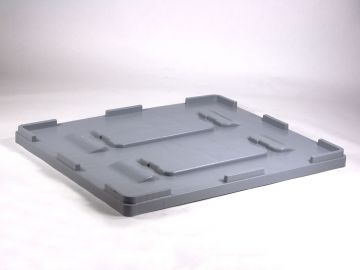 Couvercle caisse palette 1200x1000 mm GRIS