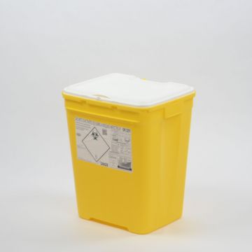 Poubelle hospitalière UN 47 litres spécialement pour les déchets hospitaliers