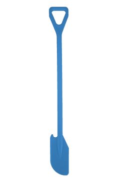 Spatule alimentaire plastique 125x190x1190 mm bleu