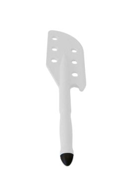 Petite spatule maryse professionnelle 54 cm avec trous BLANC