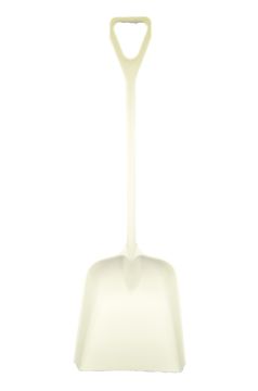 Pelle alimentaire plastique avec manche 111 cm large BLANC