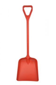 Pelle alimentaire plastique avec manche 111 cm large ROUGE