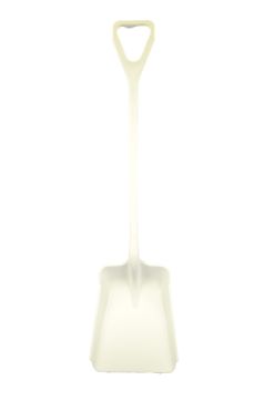 Pelle alimentaire plastique etroite 1107x362x347 mm, blanc