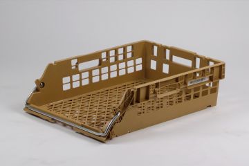 Bac à pain boulangerie avec ouverture frontale 700x500x190 mm BEIGE