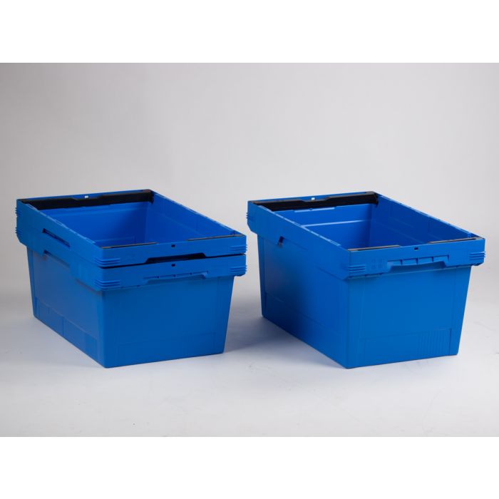 Caisse ajourée empilable emboîtable 600x400 37 l bleu - RETIF