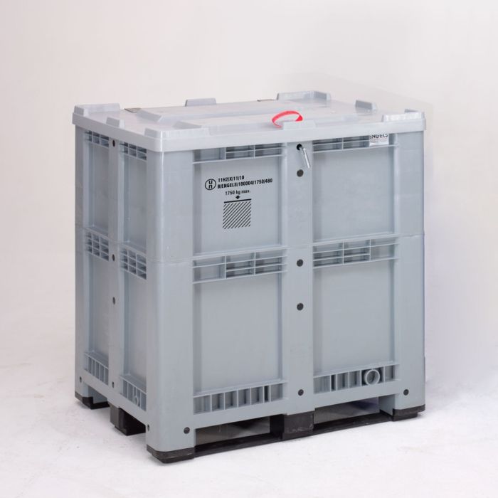 Grande caisse palette ADR 1200x1000x1320 mm 1100L