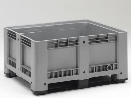 Caisse palette 1200x1000x600 mm 2 patins