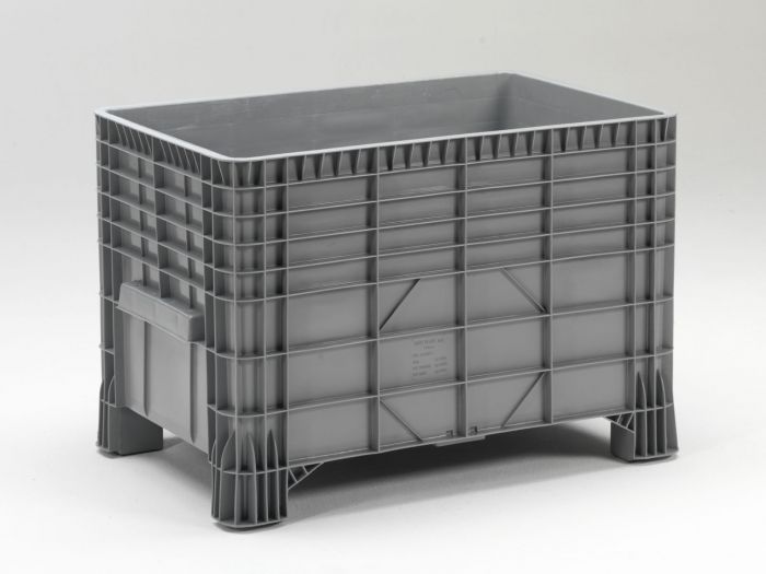 Caisse palette alimentaire 550 litres120x80x80 cm sur pieds