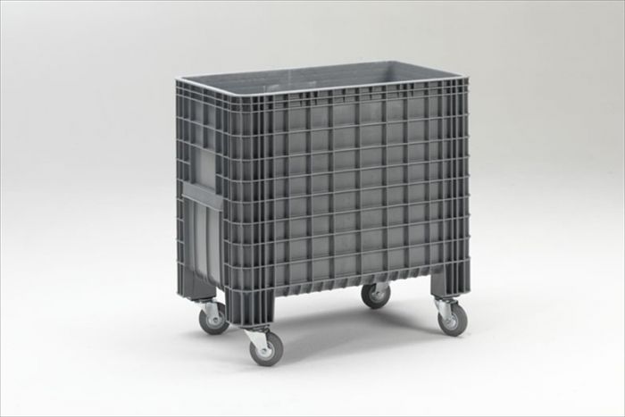 Bac sur roulettes industriel 400 litres 103x60x84 cm