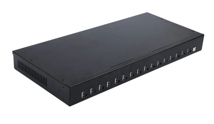 Hub USB de charge et de synchronisation de 16 ports