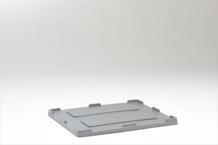 Couvercle pour caisse palette 1200x1200 mm gris