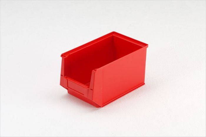 Bac à bec plastique SILAFIX taille 3, 350x200x210 mm 10,5 lt rouge