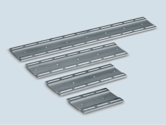 Rail de guidage pour trames circuits imprimés 552xh78 mm