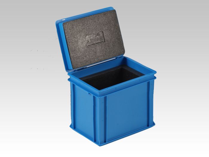 Bac de transport isotherme 400x300x340 mm bleu