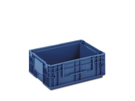 RL-KLT bac 400x300x147 mm bleu avec fond lisse