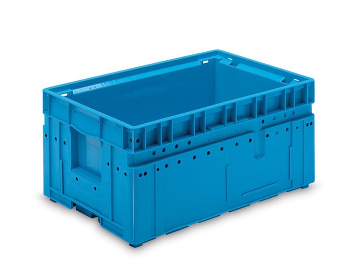 Bac KLT 6428 - 60x40x28 cm 43 litres BLEU - pour charges lourdes