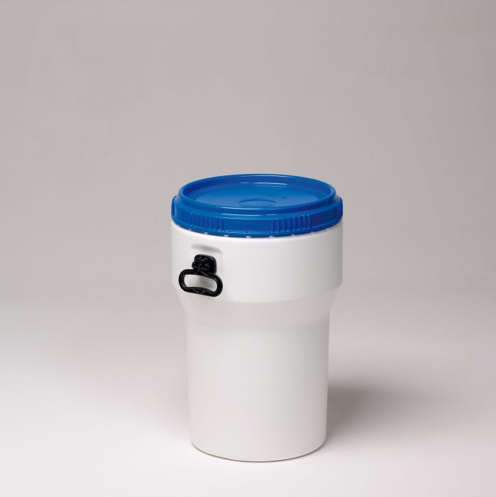 Baril plastique alimentaire emboitable avec poignées 40 lt