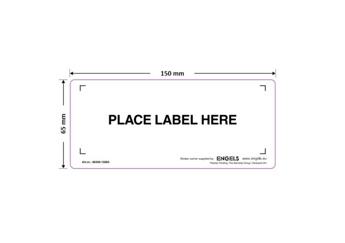 Place label here 150x65 mm - 100 pièces