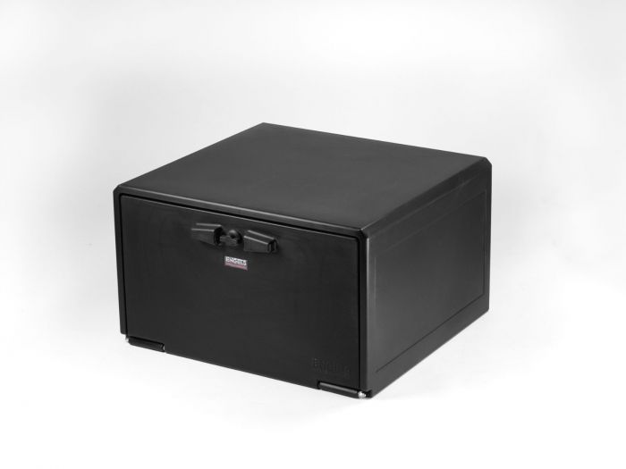 Top case pizza livraison vélo ou scooter 85 litres 57x55x33 cm NOIR