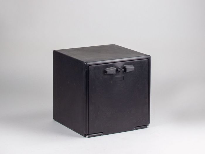Top case livraison scooter sushi 60 litres 42x42x42 cm NOIR