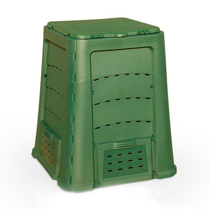 Composteur plastique 600L Compost Plus Express 840x840x1050 mm