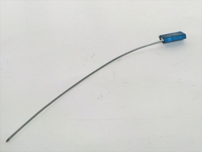 Scellé câble acier 300 mm x ø2,5 mm 250 pièces BLEU AluLock 1000 kg