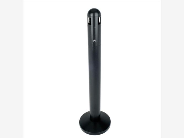 Cendrier colonne exterieur, ø 30x140 cm, 3 lt anthracite