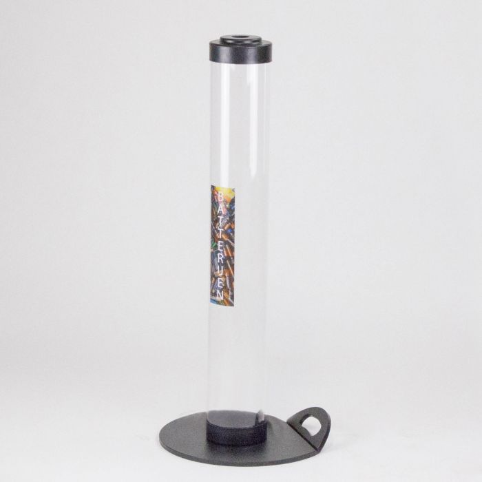 Collecteur de piles usagées ø120x800 mm 9 litres