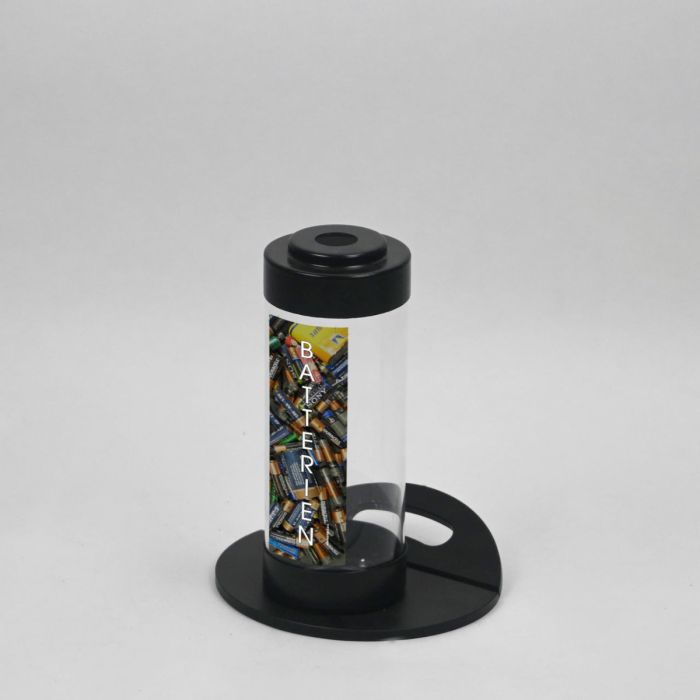 Collecteur de piles usagées ø120x300 mm 3,5 litres