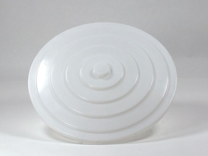 Couvercle pour fût plastique 300 litres BLANC