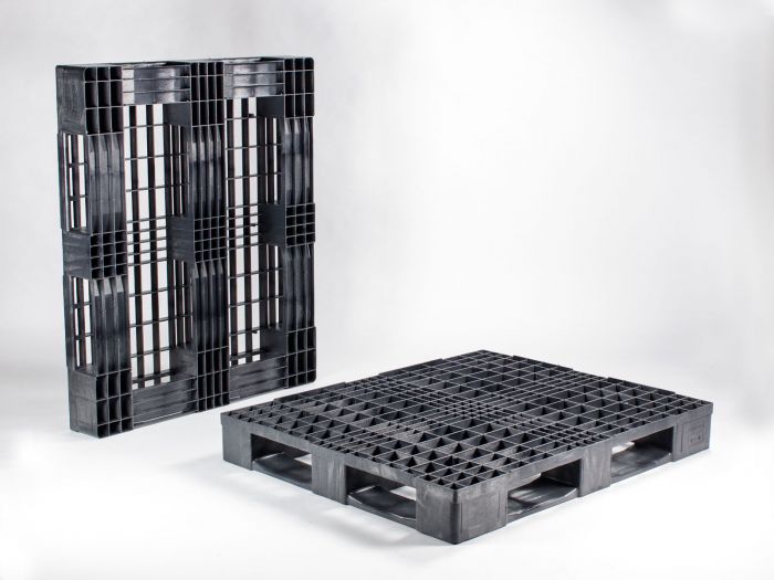Palette plastique 100x120 PO noir