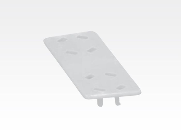 Clip d'identification pour casier lave-vaisselle professionnel, blanc