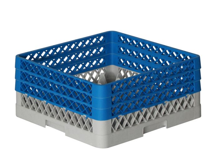 Casier lave-vaisselle 500x500x220 mm avec 25 compartiments ø90