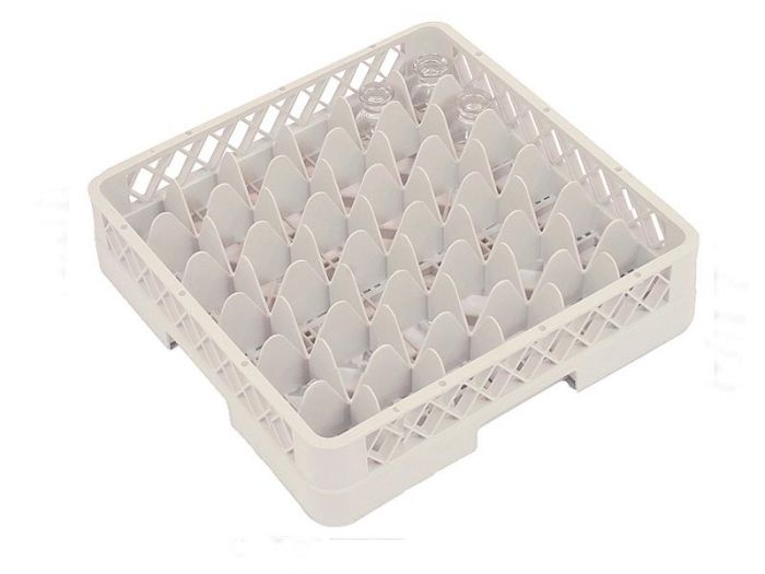 Casier lave-vaisselle professionel 500x500x100 mm 36 compartiments